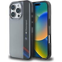 iphone 6 - BMW "Motosport IML Vertical Stripe Case iPhone 16 Pro" Grey - 1 nuotrauka