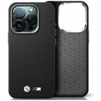 iphone 9 - BMW "M Edition Kevlar wrapped metal iPhone 16 Pro Max" Black - 1 nuotrauka