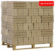 Ąžuolo pjuvenų briketai ELITE, 10 kg, 96 vnt.