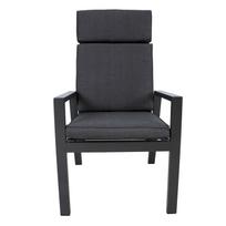 senukai kedes - Lauko krėslas Home4you Tomson, pilka, 69 cm x 61 cm x 106 cm - 2 nuotrauka