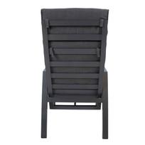senukai kedes - Lauko krėslas Home4you Tomson, pilka, 69 cm x 61 cm x 106 cm - 7 nuotrauka