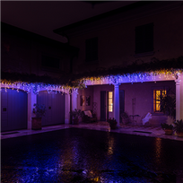 rgb w lights - Twinkly Icicle 190 Special LED RGB+W, varvekliai, daugiaspalvė - 8 nuotrauka