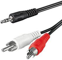 3 rca to 3 rca - OEM 3.5mm Stereo To RCA Dual 1.5m - 1 nuotrauka