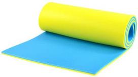 Marba Sport 2 Layer PE Mat Yellow Blue