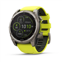 garmin fenix 3 - Garmin Fenix 8 Sapphire Solar 51mm Yellow (Geltonas) - 3 nuotrauka