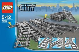 gelezinkel - LEGO Switching Tracks 7895 - 1 nuotrauka