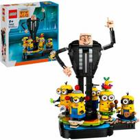lego konstruktoris - LEGO Minions Brick-built Gru and minions 75582 - 2 nuotrauka