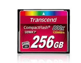 Transcend CF 256GB, Sparta 800x