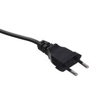 c7 kabelis 3m - Maclean Cable 2pin / Europlug 3m Black - 3 nuotrauka