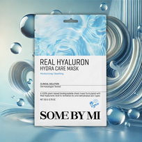 lakstines veido kaukes - SOMEBYMI Real Hyaluron Hydra Care Mask - 1 nuotrauka