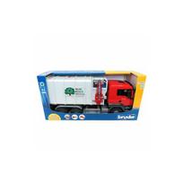 bruder siuksliaveze - Bruder MAN TGS Side Loader Garbage Truck 03761 - 3 nuotrauka
