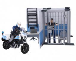 motociklu modeliukai - Žaislinė figūrėlė Bruder Bworld Police Station 62732 - 4 nuotrauka