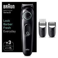 plauku kirpimo masineles braun - Braun BT3411 (Juodas) - 1 nuotrauka