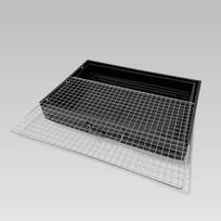 groteles grill -  Maestro MR 1010, 430 x 290 x 220 mm - 4 nuotrauka