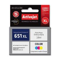 hp spausdintuvas spalvuotas - ActiveJet AH-651CRX analog HP 651 (C2P11AE) Tri-Color - 1 nuotrauka