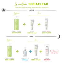 kremoji - SVR drėkinamasis kremas mišriai / riebiai odai SEBIACLEAR HYDRA, 40 ml - 4 nuotrauka