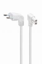 c7 cable - GEMBIRD PC-184L-VDE-2.5M-W - 1 nuotrauka