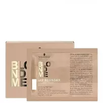 detoxas shots - Staigaus veikimo plaukų priemonė Schwarzkopf Professional Blond Me Detox Shot 5x5 g - 2 nuotrauka
