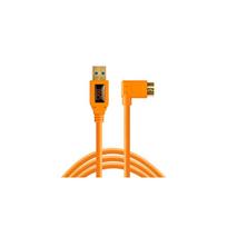 Tether Tools TPro USB 3.0 Micro-B Right Angle 4.6m/15' ORG