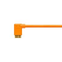 micro usb b usb c - Tether Tools TPro USB 3.0 Micro-B Right Angle 4.6m/15' ORG - 3 nuotrauka