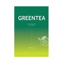 barulab kauke - BARULAB The Clean Vegan Mask - GREEN TEA - 1 nuotrauka