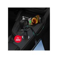 12 0 38 - UNITEK CAR CHARGER 38W, USB-A USB-C, QC3.0, P1400A - 3 nuotrauka