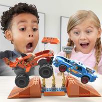 hot wheels mattel - Mattel Hot Wheels Mega Construx Tiger Shark HKF88, plastikas - 3 nuotrauka