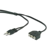 headphones cable extension - Gembird Microphone & Headphone Extension Cable 1m - 2 nuotrauka