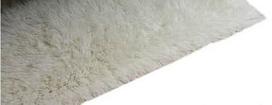 SN Flokati 60x120 White