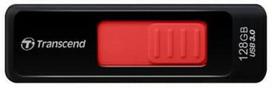 Transcend  JetFlash 128GB Black/Red (Juodas/Raudonas)