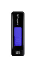 Transcend JetFlash 760 64GB Black/Blue (Juodas/Mėlynas)