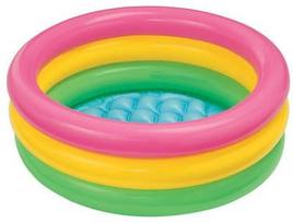 pripuciama vonia - Intex 58924 Sunset Glow Baby Pool - 1 nuotrauka