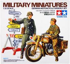 Tamiya German Motorcycle Orderly Set