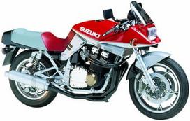 motociklo modelis - Tamiya Suzuki GSX1100S Katana Custom Tuned - 1 nuotrauka
