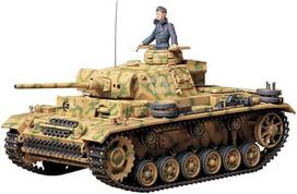 tanku modeliai - Tamiya German Panzerkampfwagen III Ausf.L - 1 nuotrauka