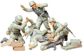 Tamiya German Infantry Mortar Team