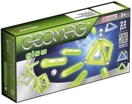 magnetiniai konstruktoriai - Geomag Classic Glow 22pcs 334 - 1 nuotrauka