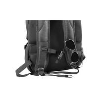 laptopo krepsiai - Natec Laptop Backpack Merino NTO-1703 Black, 15.6 ", Shoulder strap, Backpack - 5 nuotrauka