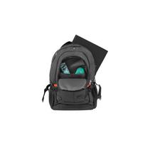 laptopo krepsiai - Natec Laptop Backpack Merino NTO-1703 Black, 15.6 ", Shoulder strap, Backpack - 7 nuotrauka