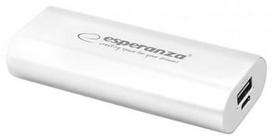 Esperanza Power Bank Hadron 4400mAh White