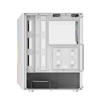 darkflash computer case - darkFlash DK151, balta - 4 nuotrauka