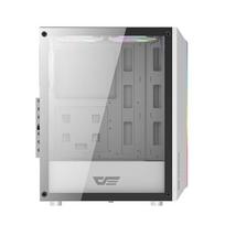 darkflash computer case - darkFlash DK151, balta - 5 nuotrauka