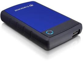 hdd 1tb isoriniai - Transcend StoreJet 25H3B 1TB Blue (Mėlynas) - 1 nuotrauka