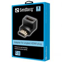hdmi plug - Sandberg 508-61 HDMI 2.0 angled adapter plug - 2 nuotrauka