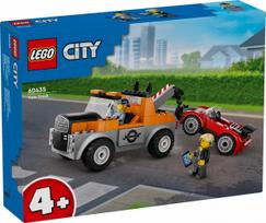 automobilio konstruktorius - LEGO City Vilkikas ir sportinio automobilio remontas 60435 - 3 nuotrauka