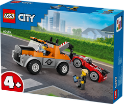 automobilio konstruktorius - LEGO City Vilkikas ir sportinio automobilio remontas 60435 - 4 nuotrauka