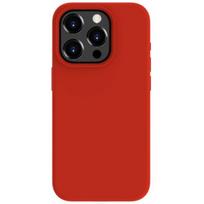 15 pro silicone case - Evelatus "Premium Soft Touch Case iPhone 15 Pro Max" Red - 1 nuotrauka