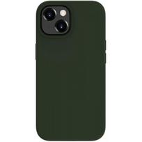 iphone 15 deklas silicone - Evelatus "Premium Soft Touch Magsafe Case iPhone 15" Dark Olive - 1 nuotrauka