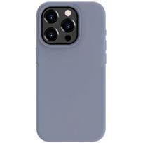 15 pro silicone case - Evelatus "Premium Soft Touch Magsafe Case iPhone 15 Pro" Lavender Grey - 1 nuotrauka