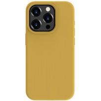15 pro silicone case - Evelatus "Premium Soft Touch Magsafe Case iPhone 15 Pro" Yellow - 1 nuotrauka